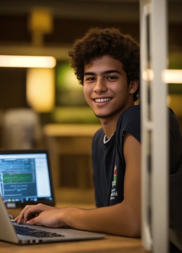 Sci Fi Stock Footage, Smile, Laptop, Computer, Personal Computer, Netbook