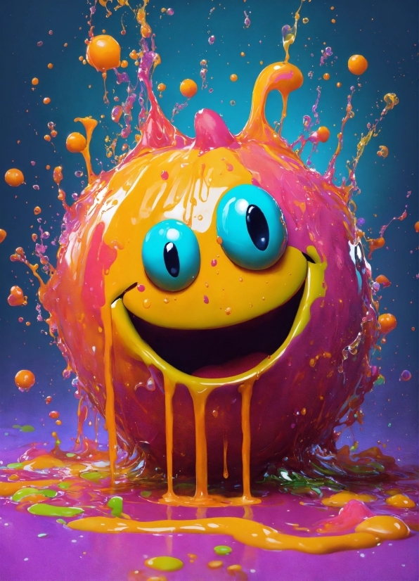 Screen Recorder And Video Editor, Water, Liquid, Smile, Cartoon, Fluid