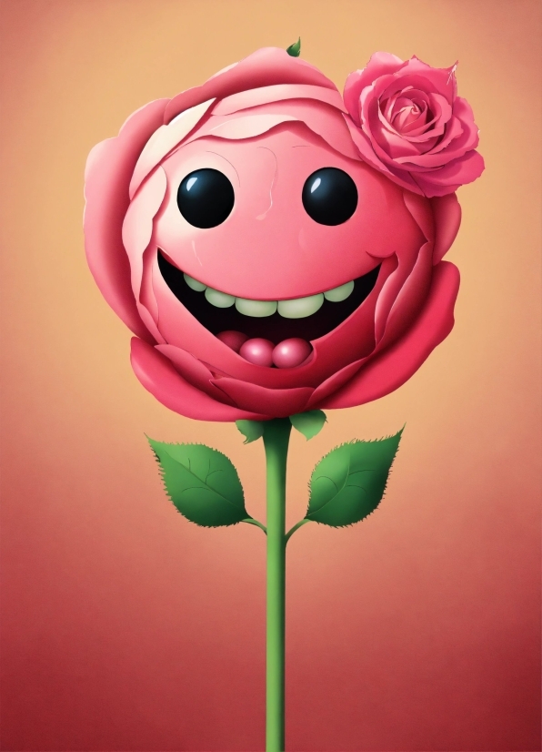 Smile, Flower, Plant, Petal, Happy, Pink