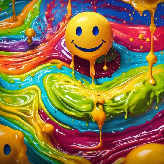 Smile, Liquid, Nature, Balloon, Yellow, Happy