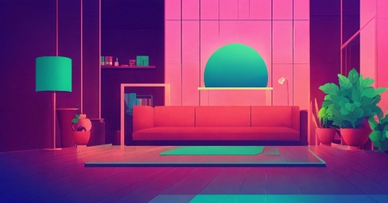 Stock Footage Reddit, Couch, Light, Green, Purple, Entertainment
