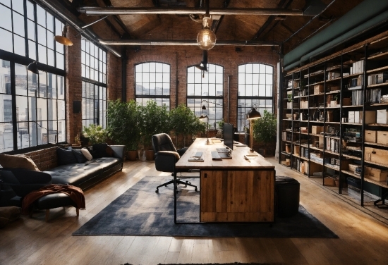 Table, Furniture, Plant, Couch, Building, Wood