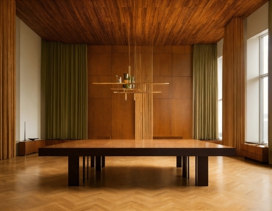 Table, Furniture, Wood, Curtain, Flooring, Floor