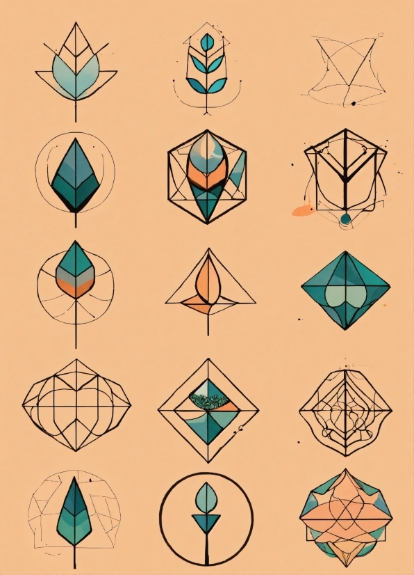 Triangle, Font, Line, Symmetry, Pattern, Parallel