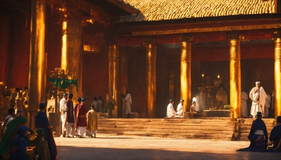 Video Backgrounds Windows 7, Temple, Building, Leisure, Event, Column