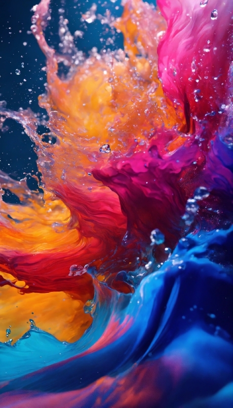 Video Creator App With Music, Water, Liquid, Paint, Sky, Fluid