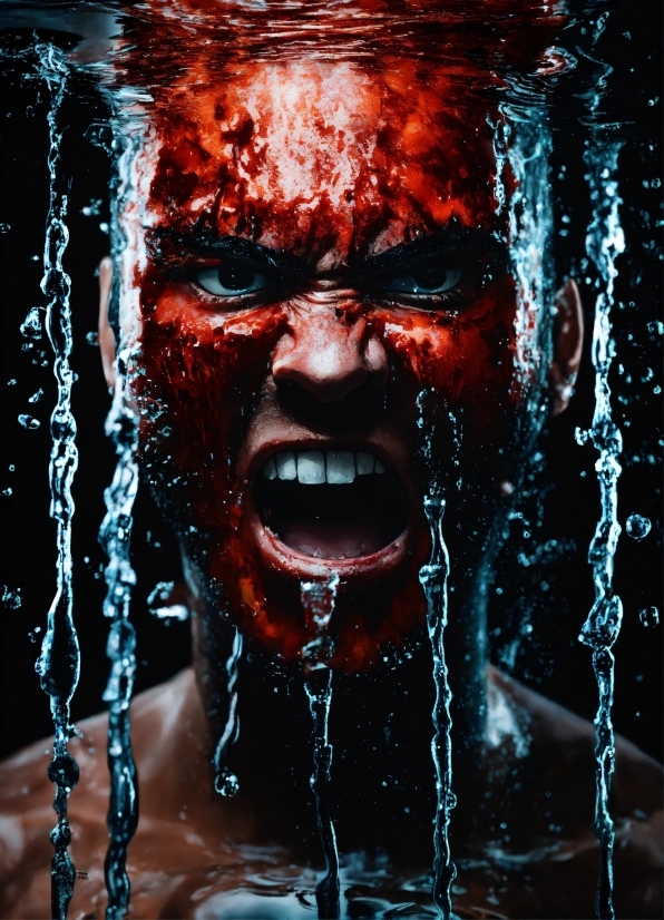 Video Mixing Software, Water, Mouth, Liquid, Jaw, Flash Photography