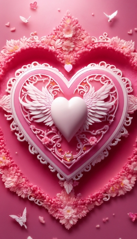Vlog Editor For Pc Free Download, Organ, Pink, Magenta, Heart, Pattern