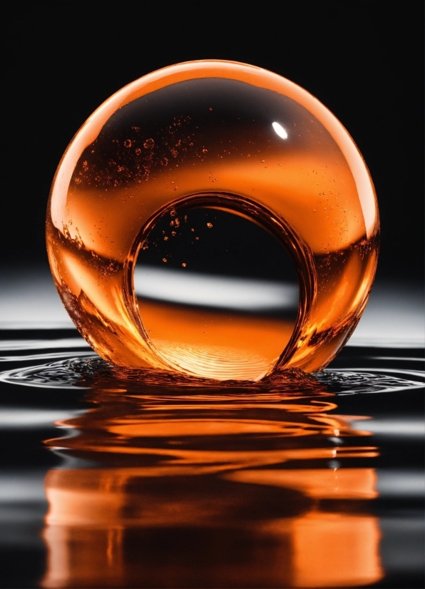 Water, Liquid, Amber, Automotive Lighting, Fluid, Orange