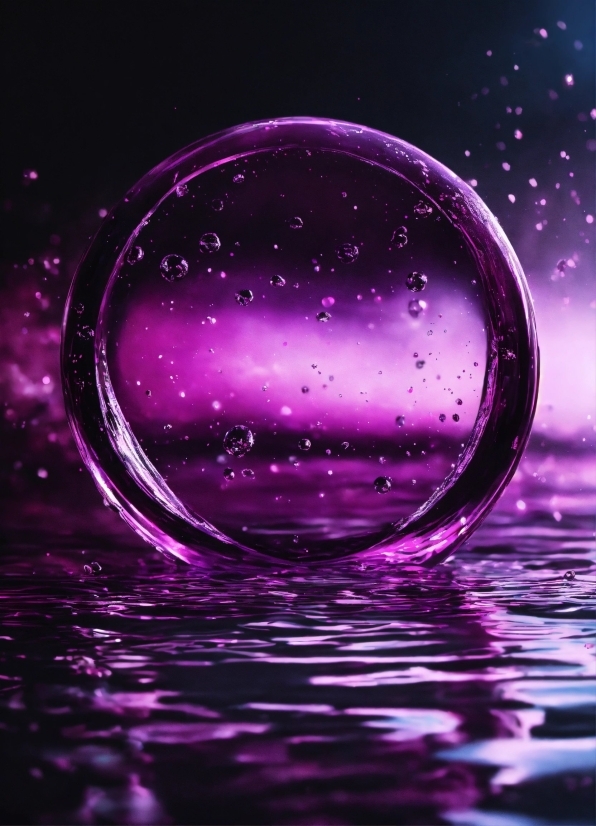 Water, Liquid, Eye, Purple, Nature, Violet