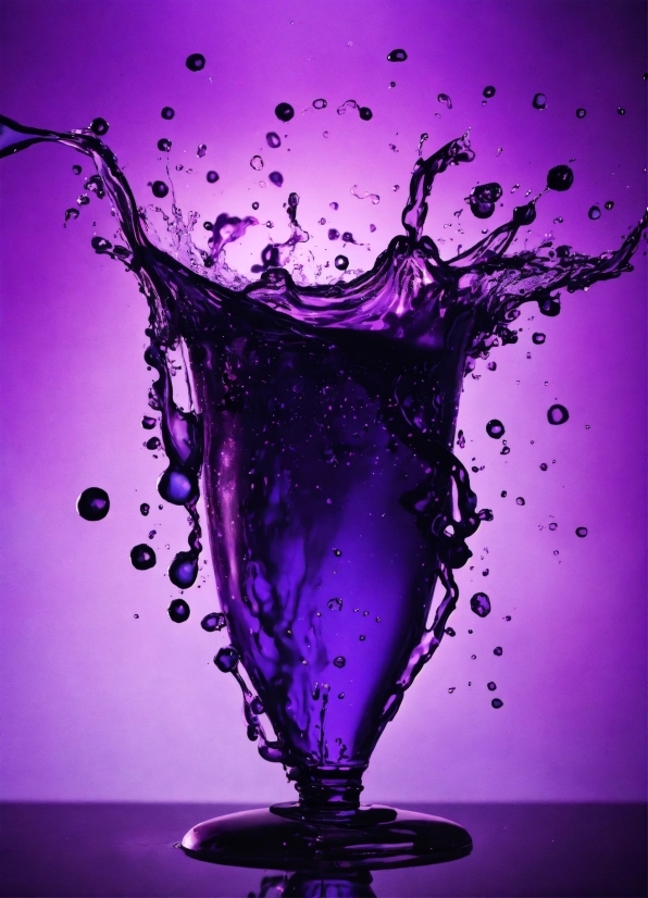 Water, Liquid, Purple, Drinkware, Lighting, Fluid