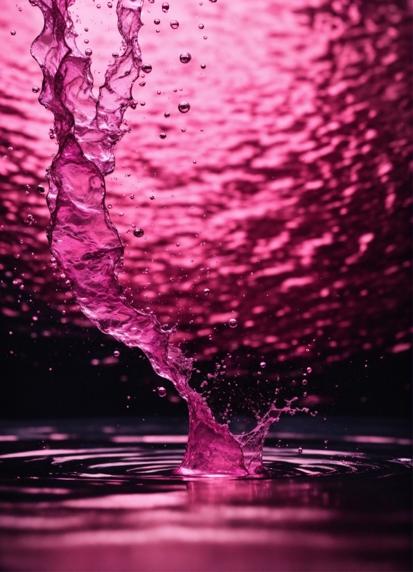 Water, Liquid, Purple, Fluid, Pink, Violet