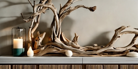 Wood, Natural Material, Twig, Candle, Book, Art