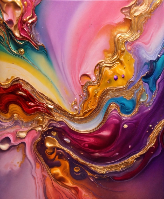 Youcut Online Video Editor, Liquid, Purple, Fluid, Organism, Art
