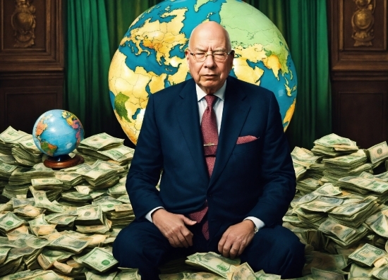 24x36 Prints, World, Blue, Green, Human, Globe