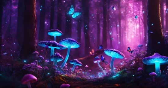 Alpona Design, Purple, Light, Violet, Pink, Plant