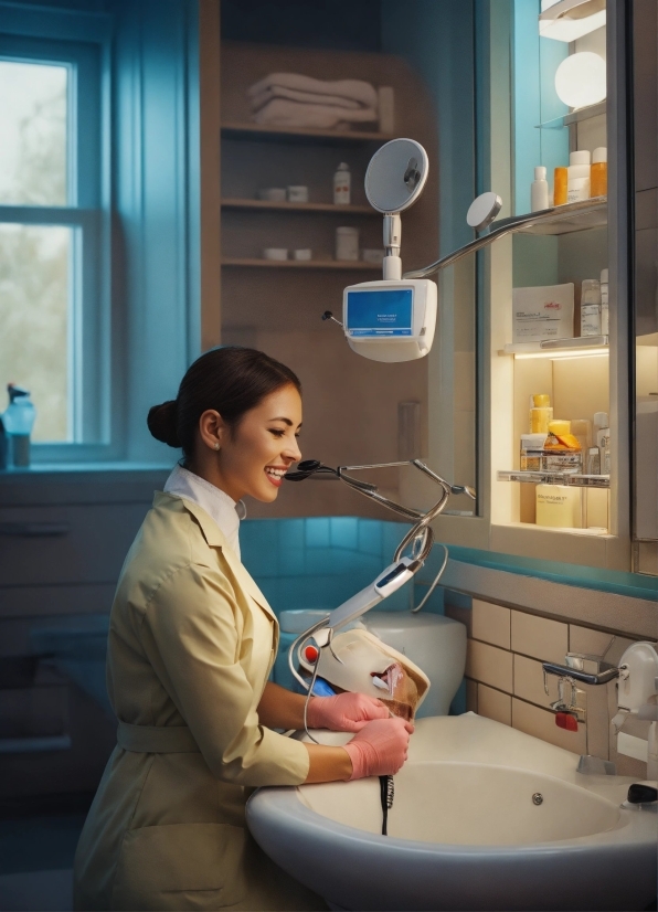 App To Edit Pictures On Iphone, Tap, Sink, Blue, Plumbing Fixture, Building