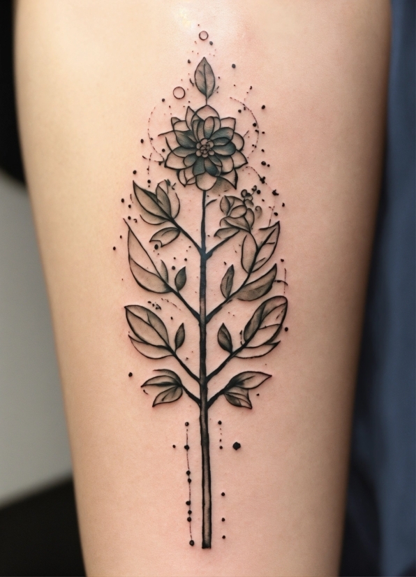 Arm, Shoulder, Human Body, Branch, Art, Tattoo