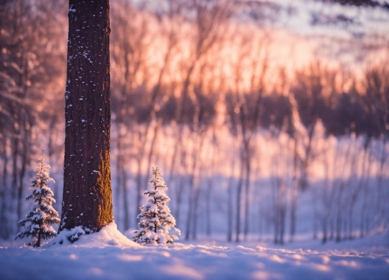 Atmosphere, Snow, Natural Landscape, Natural Environment, Wood, Branch
