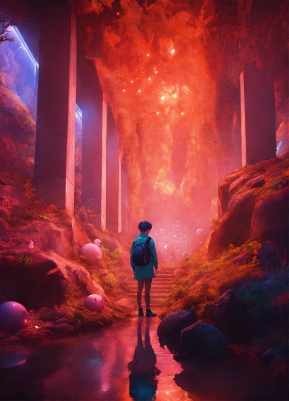 Avi Player For Windows, World, Orange, Red, Formation, Geological Phenomenon