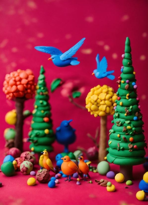 Bird, Toy, Art, Christmas Ornament, Event, Ornament