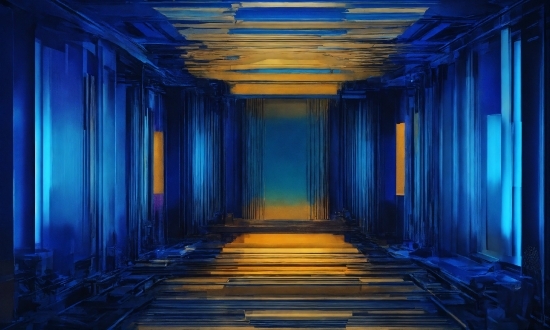Blue, Symmetry, Gas, Tints And Shades, Electric Blue, Art