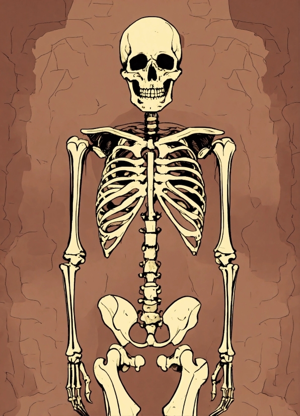 Blueprint Wall Art, Joint, Organ, Human, Rib, Jaw