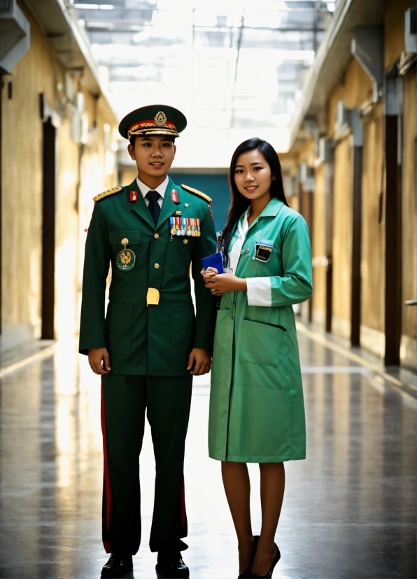 Buy Posters, Outerwear, Military Uniform, Smile, Hat, Military Person