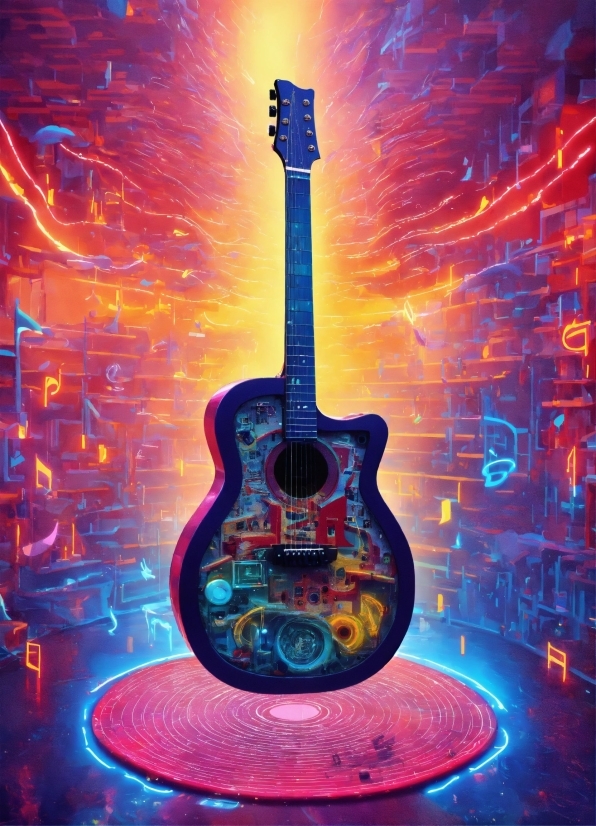 Canva Cn, Musical Instrument, Guitar, String Instrument, Light, Musician