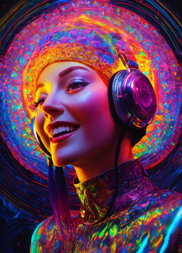 Canvas Poster Design, Chin, Eye, Smile, Human, Lighting