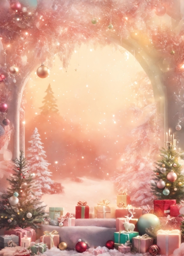 Christmas Tree, Photograph, Christmas Ornament, Light, Nature, World