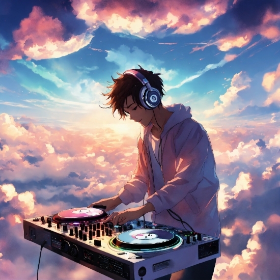 Cloud, Sky, Music, Electronic Instrument, Electronic Musical Instrument, Entertainment