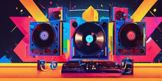 Colorfulness, Gramophone Record, Entertainment, Audio Equipment, Electronic Instrument, Music