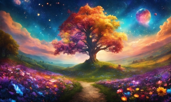 Custom Content Creation, Plant, Sky, Atmosphere, World, Ecoregion