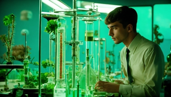 Dress Shirt, Terrestrial Plant, Research, Glass, Science, Chemistry