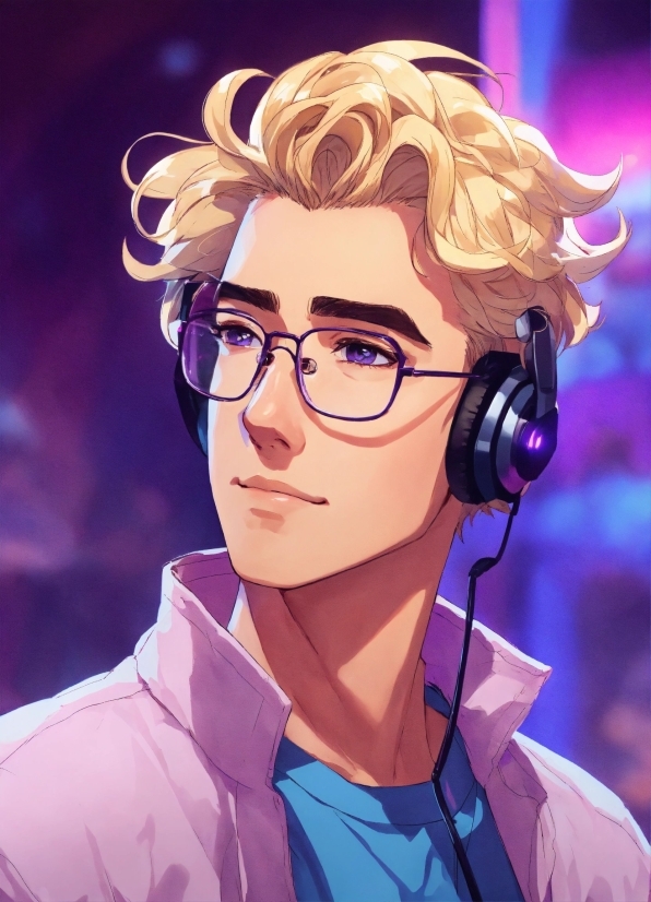 Dva Poster, Forehead, Hair, Glasses, Chin, Eyebrow