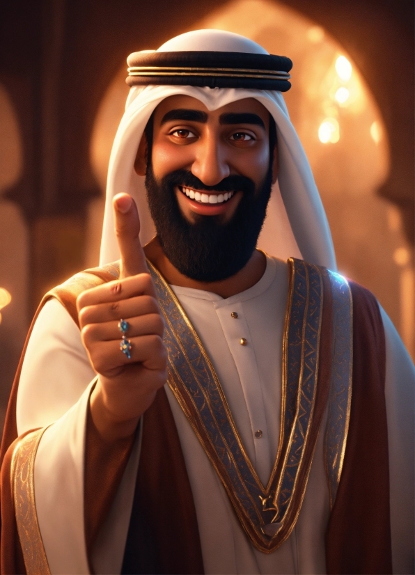 Erte Posters, Outerwear, Smile, Beard, Organ, Human