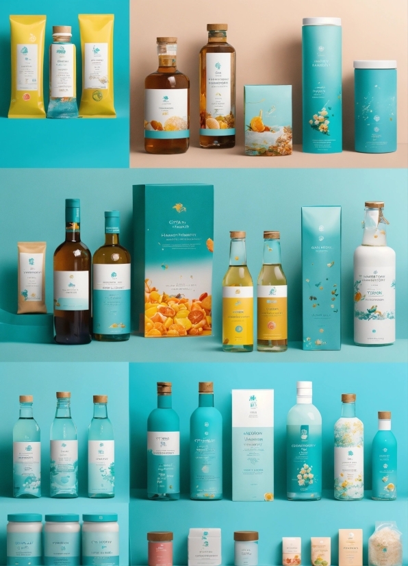 Extra Large Canvas, Liquid, Green, Bottle, Blue, Product