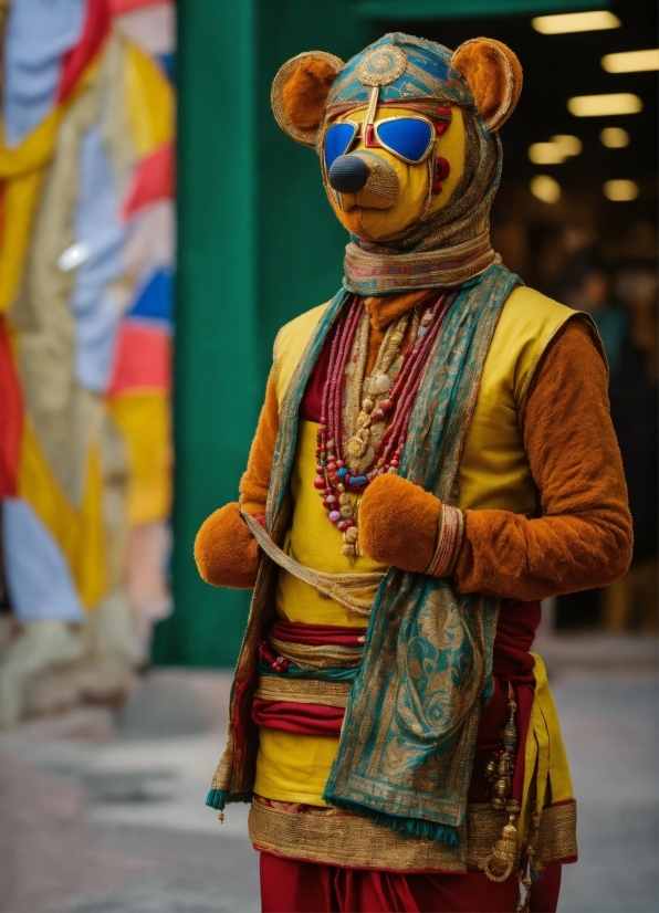 Feminist Art Prints, Photograph, Textile, Temple, Yellow, Fawn