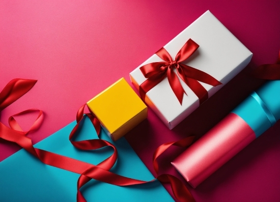 Figma Illustrations Free, Pink, Ribbon, Material Property, Gift Wrapping, Petal