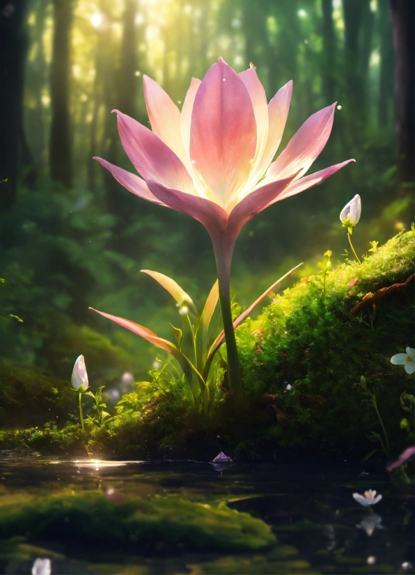 Flower, Plant, Lotus, Petal, Natural Landscape, Botany