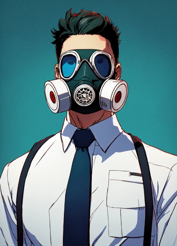 Fnaf Poster, Head, Vision Care, Sleeve, Gas Mask, Eyewear