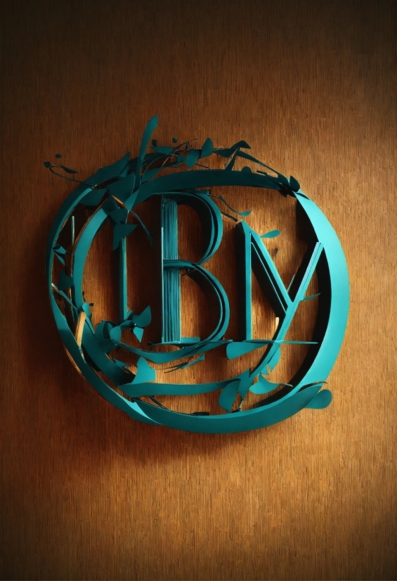 Font, Electric Blue, Circle, Symbol, Wood, Emblem