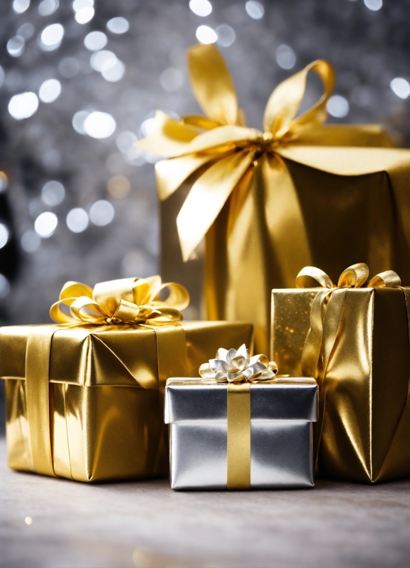 Food, Gold, Gift Wrapping, Present, Event, Sweetness