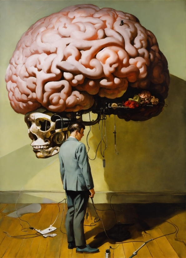 Forehead, Brain, Human Body, Jaw, Brain, Art