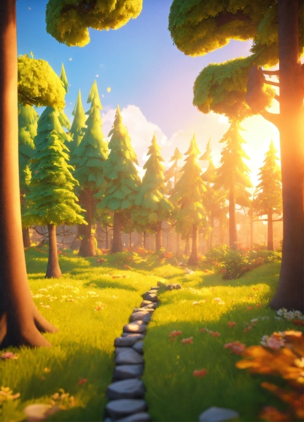 Free Fire Photo Editing, Sky, Plant, World, Light, People In Nature