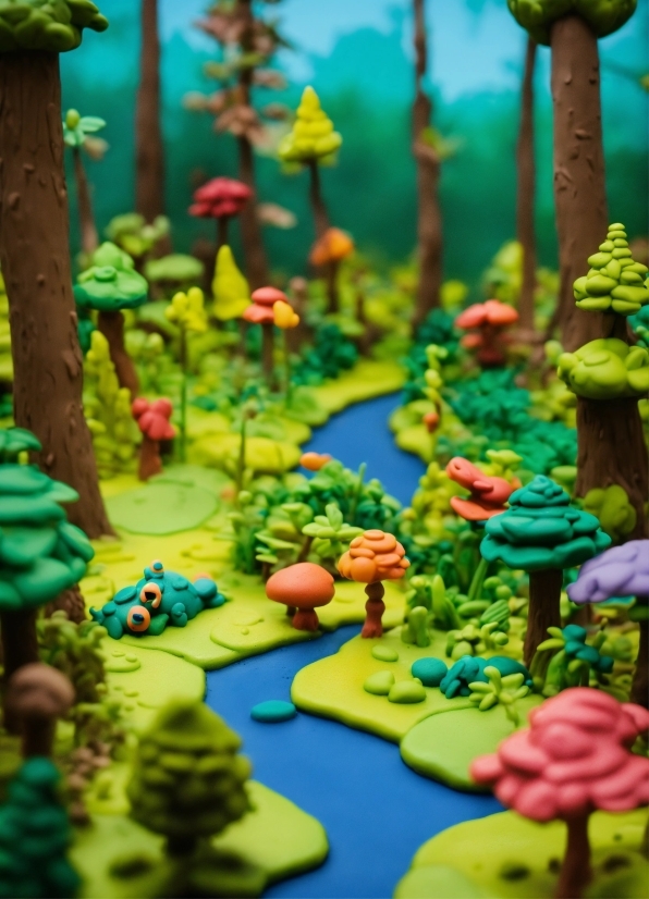 Free Hd Pictures, Green, Plant, Toy, World, Terrestrial Plant