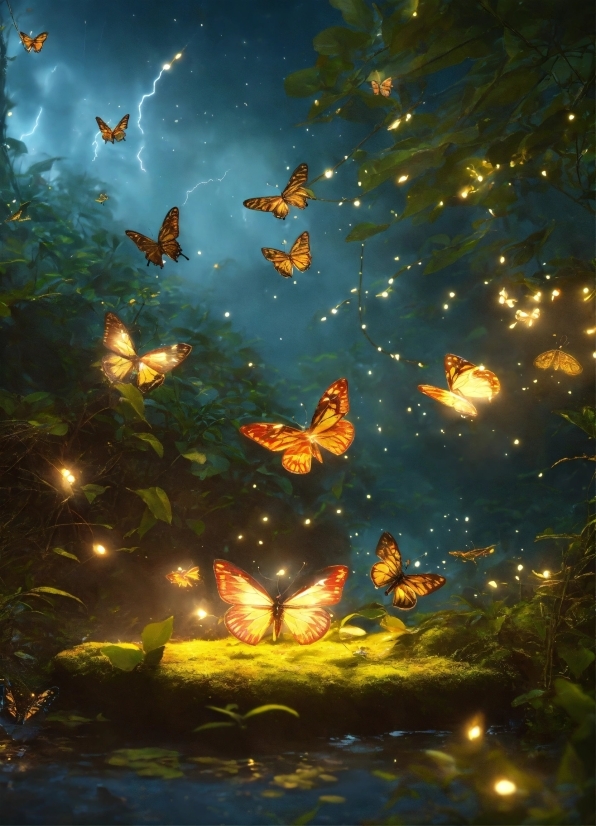 Free Online Photos To Video Maker, Nature, Organism, Fish, Art, Tree