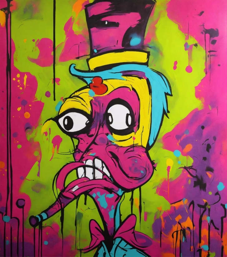Free Vector Graphics Editor, Paint, Pink, Painting, Art, Magenta