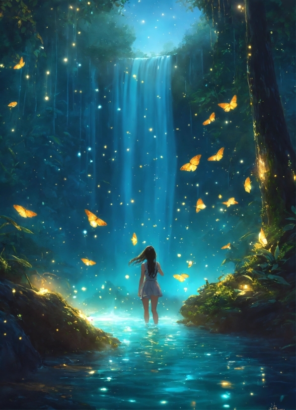 Free Vector Software Like Illustrator, Water, World, Nature, Plant, People In Nature
